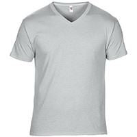 Anvil featherweight v-neck tee