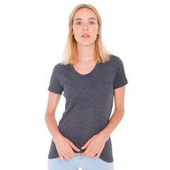 Poly/cotton short sleeve women's T (BB301)