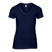 Anvil women's fashion basic v-neck tee