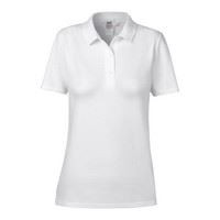 Anvil women's double piqué polo