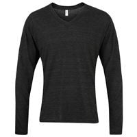 Tri-blend long sleeve v-neck (TR476)