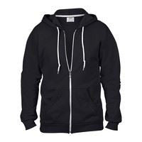 Anvil full zip hooded sweatshirt