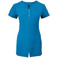 Women's notch neck beauty tunic (NF58)