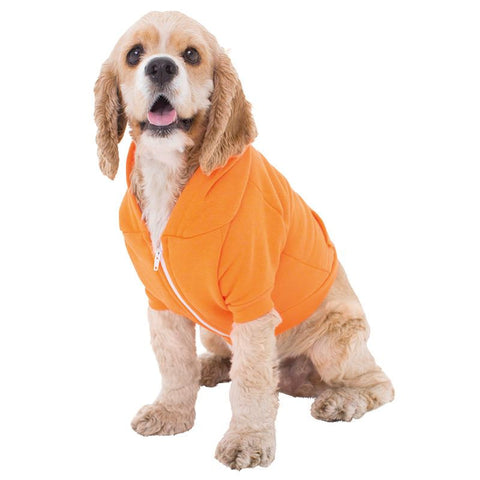 Flex fleece dog zip hoodie (F997)