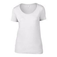 Anvil women's sheer scoop tee