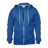 Anvil full zip hooded sweatshirt