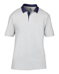 Anvil adult double piqué polo