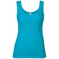 Anvil women's 1x1 baby rib tank