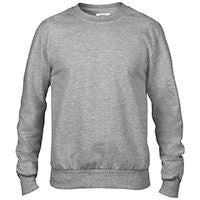 Anvil crew neck French terry sweatshirt