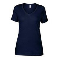 Anvil women's sheer v-neck tee