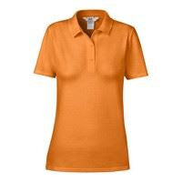 Anvil women's double piqué polo