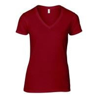 Anvil women's fashion basic v-neck tee