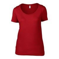 Anvil women's sheer scoop tee