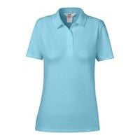 Anvil women's double piqué polo