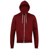 Salt and pepper zip hoodie (MT497)