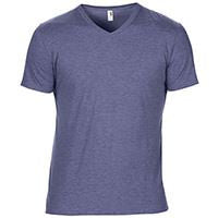 Anvil adult tri-blend v-neck tee