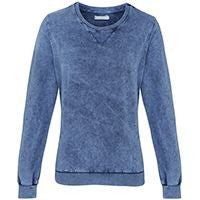 Ladies snow wash sweatshirt