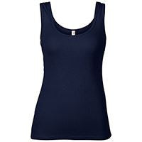 Anvil women's 1x1 baby rib tank