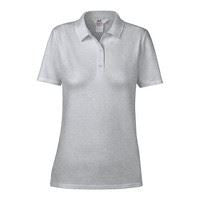 Anvil women's double piqué polo