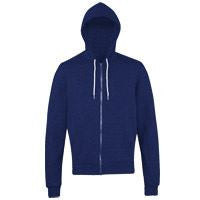 Salt and pepper zip hoodie (MT497)