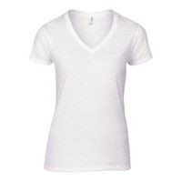 Anvil women's fashion basic v-neck tee