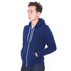 Salt and pepper zip hoodie (MT497)