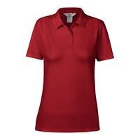 Anvil women's double piqué polo