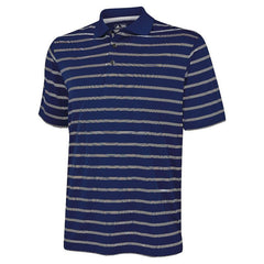 Textured stripe polo