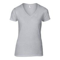 Anvil women's fashion basic v-neck tee