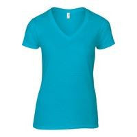 Anvil women's fashion basic v-neck tee