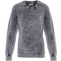 Ladies snow wash sweatshirt