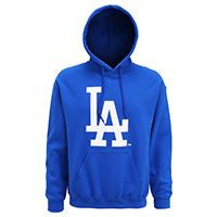 LA Dodgers large logo hoodie