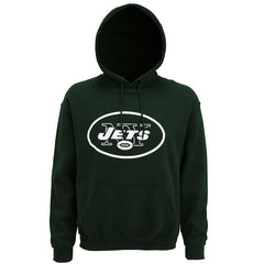 New York Jets large logo hoodie