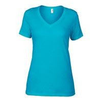 Anvil women's sheer v-neck tee