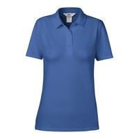 Anvil women's double piqué polo