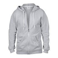 Anvil full zip hooded sweatshirt