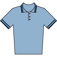 Men's classic fit - tipped polo