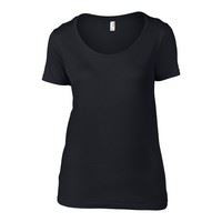 Anvil women's sheer scoop tee