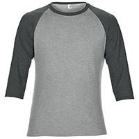 Anvil adult tri-blend ¾ sleeve raglan tee