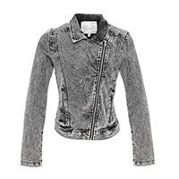 Ria - Ladies denim biker jacket