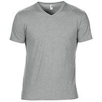 Anvil adult tri-blend v-neck tee