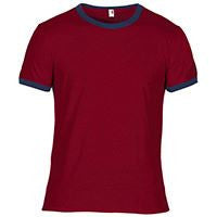 Anvil adult lightweight ringer tee