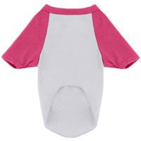 ¾ sleeve dog raglan t-shirt (BB953)