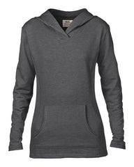 Anvil women's hooded French terry