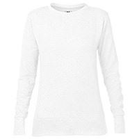 Anvil women's mid-scoop French terry sweatshirt