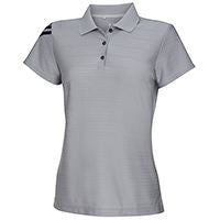 Women's corporate 3 stripe polo