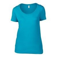 Anvil women's sheer scoop tee