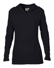 Anvil women's hooded French terry