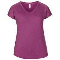 Anvil women's tri-blend v-neck tee