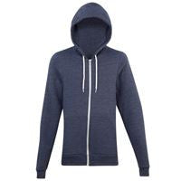 Tri-blend terry zip hoodie (TRT497)